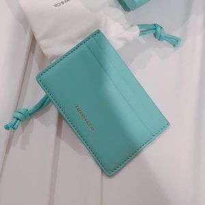 Tiffany & Co Authentic Leather Card Holder